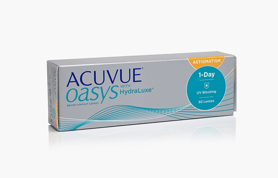 ACUVUE OASYS HydraLuxe for ASTIGMATISM (1-Day)