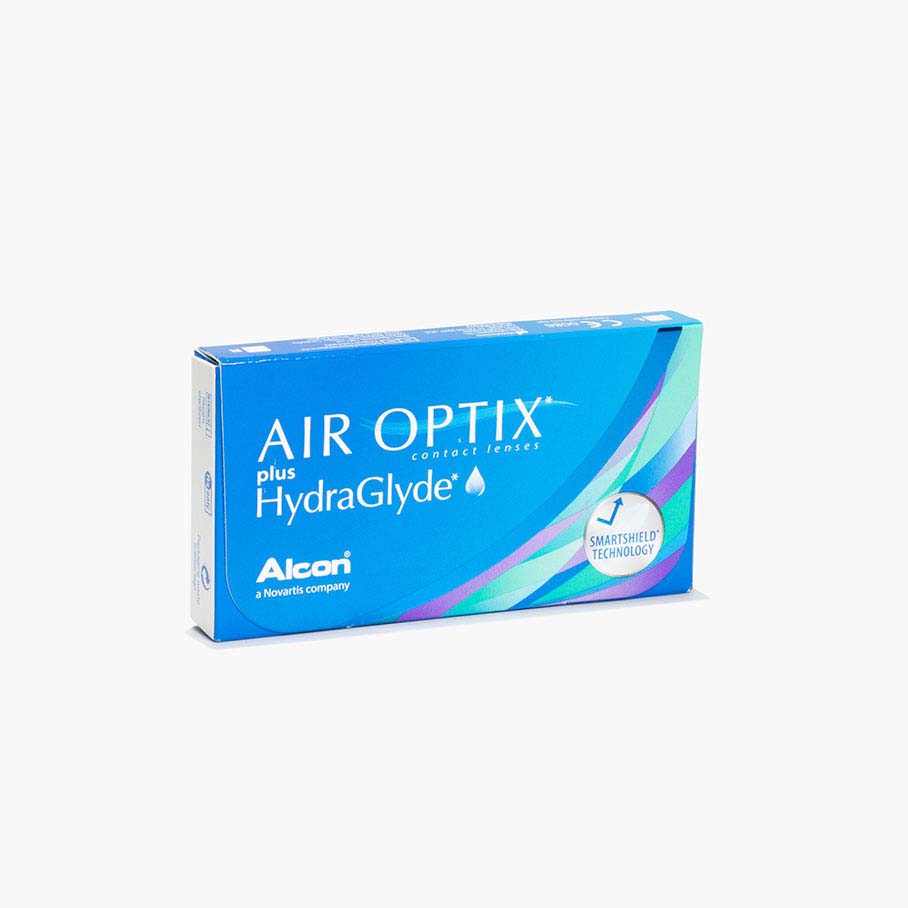 Контактні лінзи AIR OPTIX PLUS HYDRAGLYDE місячні-Фото-1