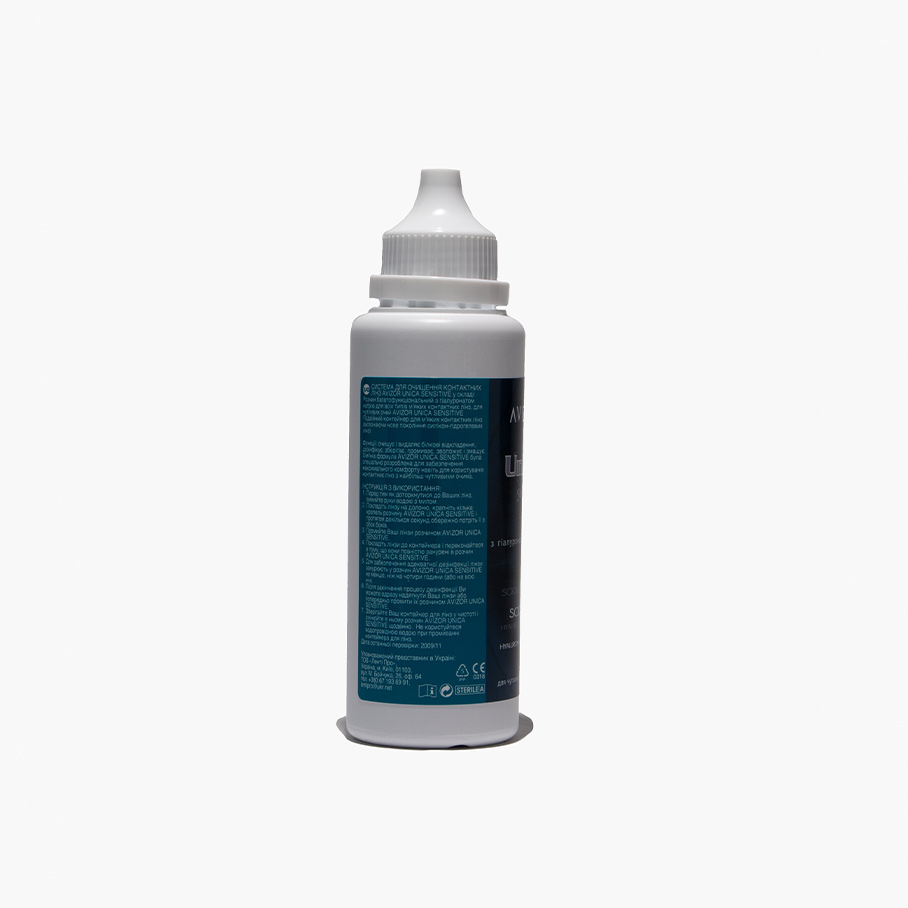 Раствор для контактных линз AVIZOR UNICA SENSITIVE 100 ml-Фото-2