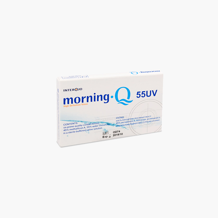 Контактні лінзи Interojo Morning Q 55UV місячні