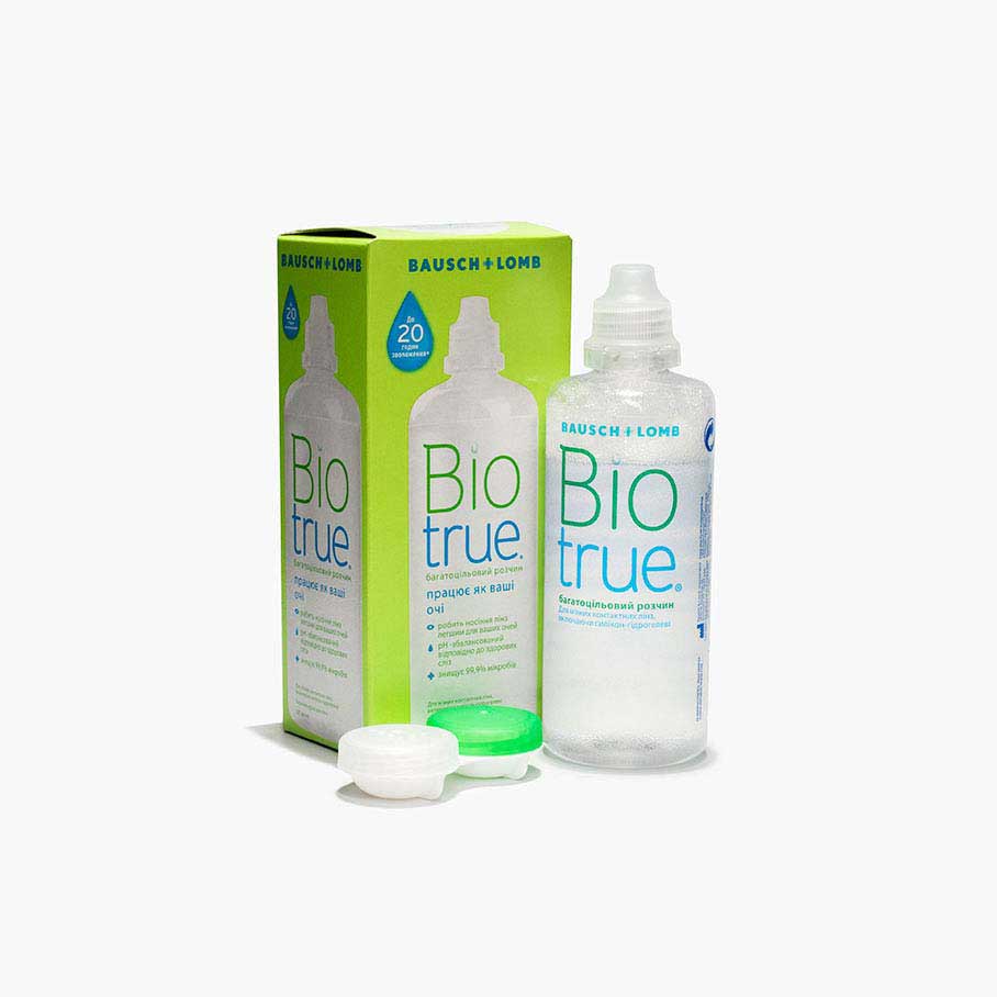 Раствор для контактных линз BAUSCH & LOMB BIOTRUE 120 ml