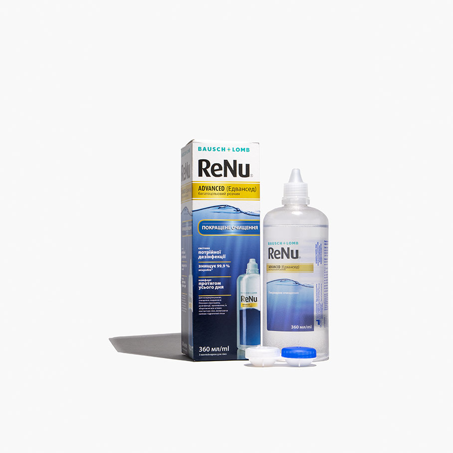 Раствор для контактных линз BAUSCH & LOMB RENU Advanced 360 ml