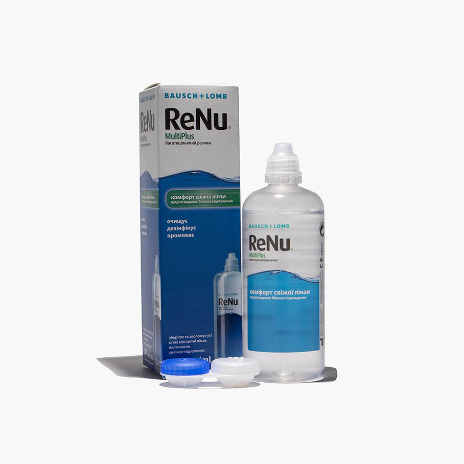 Раствор для контактных линз BAUSCH & LOMB RENU MULTIPLUS 240 ml-Фото-1