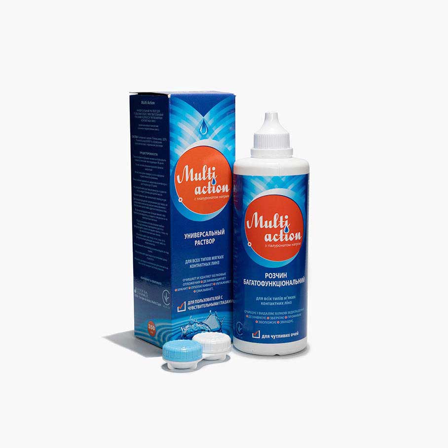 Раствор для контактных линз MULTI ACTION 350 ml