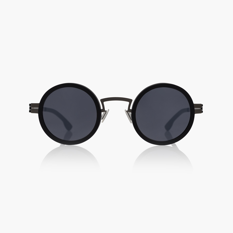 Сонцезахисні окуляри IC! BERLIN BENT Gun-Metal-Black-Rough-Фото-1