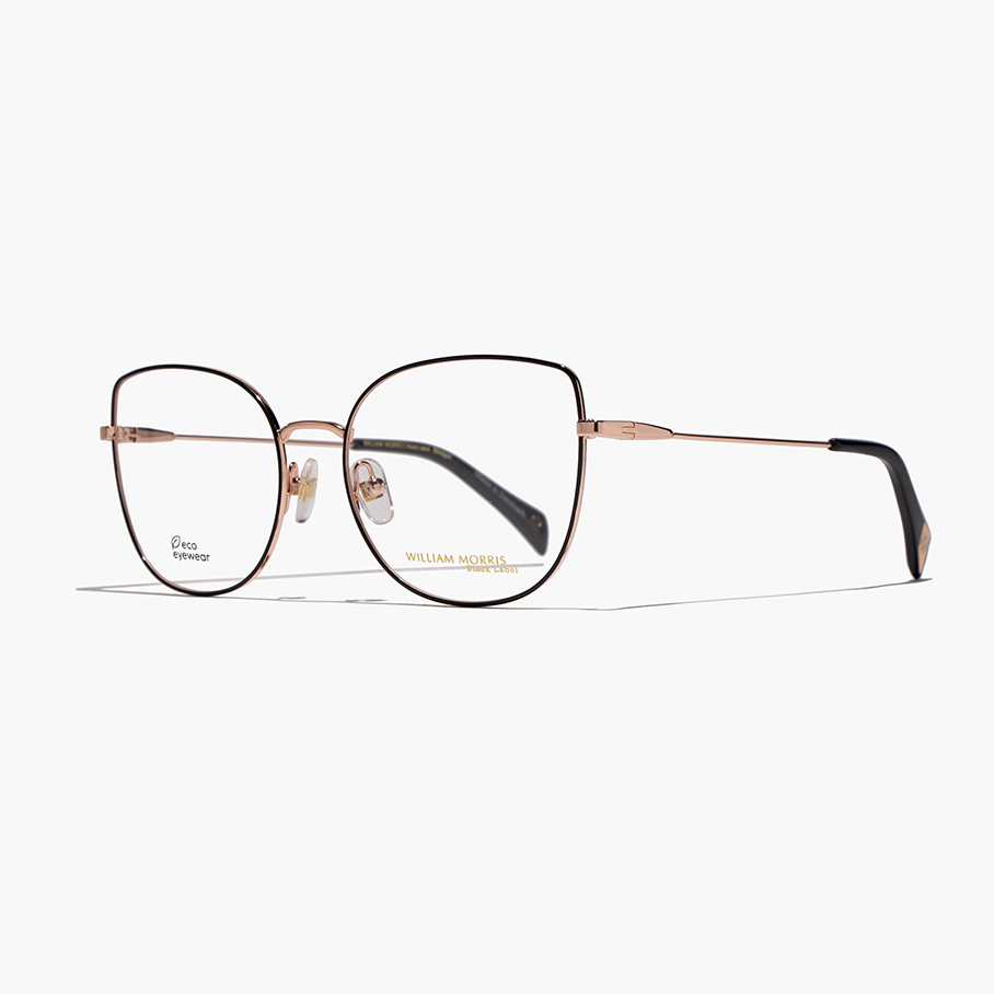 Оправа оптична William Morris BRIDGET С3 BLACK/ROSE GOLD 54/17-Фото-0 https://opticaluxor.ua