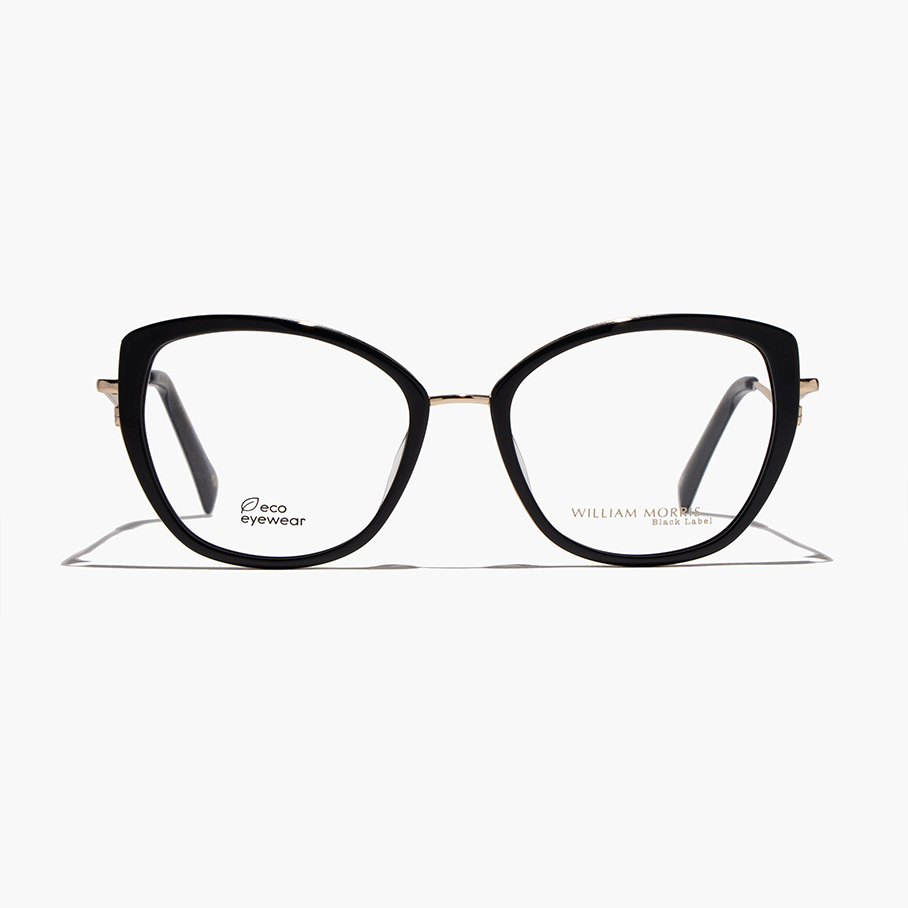 Оправа оптична William Morris ANNABELLE С1 BLACK/GOLD 51/17-Фото-0 https://opticaluxor.ua