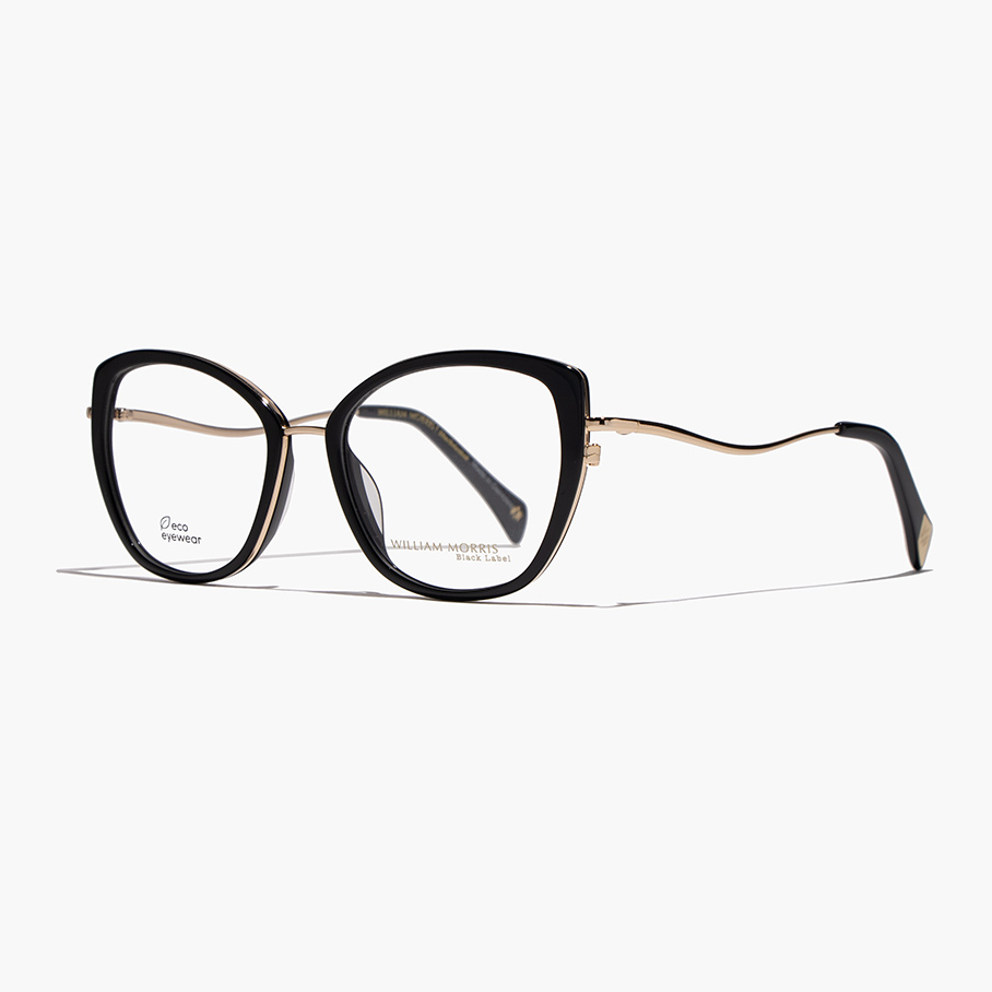 Оправа оптична William Morris ANNABELLE С1 BLACK/GOLD 51/17-Фото-0 https://opticaluxor.ua