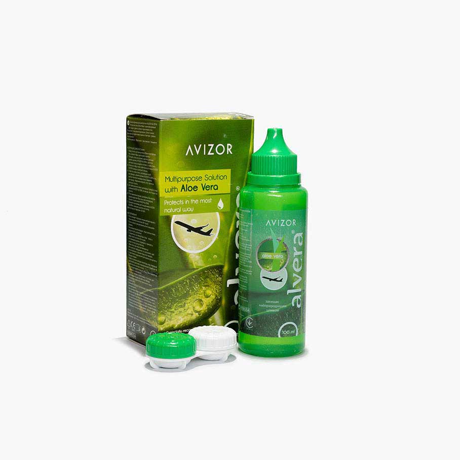 Раствор для контактных линз AVIZOR ALVERA 100 ml
