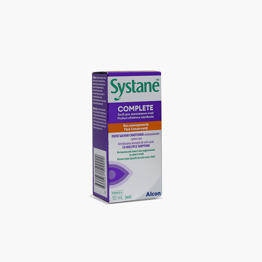 Краплі Systane Complete без консервантів 10 мл-Фото-2 https://opticaluxor.ua