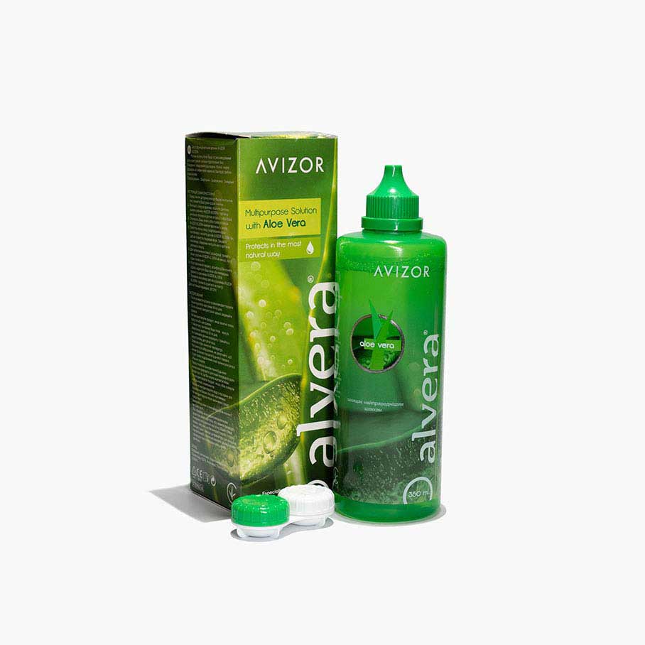 Раствор для контактных линз AVIZOR ALVERA 350 ml