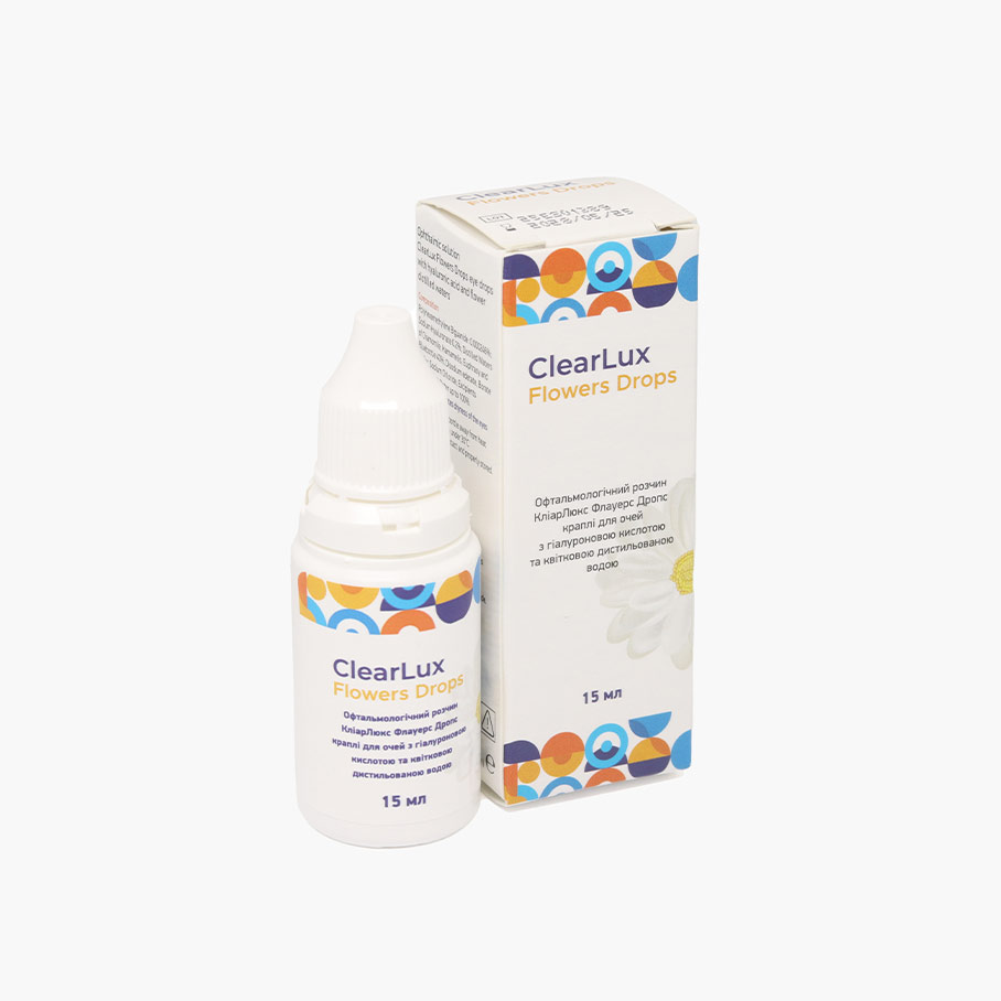 Капли КліарЛюкс Флауерс Дропс 15 мл (ClearLux Flowers Drops 15 ml)