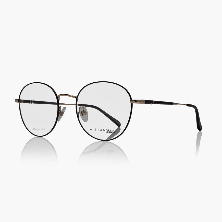 Оправа оптическая William Morris 50270 C1 BLACK/GOLD 52/20-Фото-2