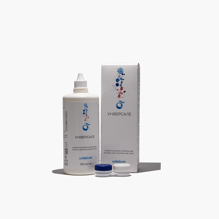 Раствор для контактных линз УНІВЕРСАЛЕ 360 ml