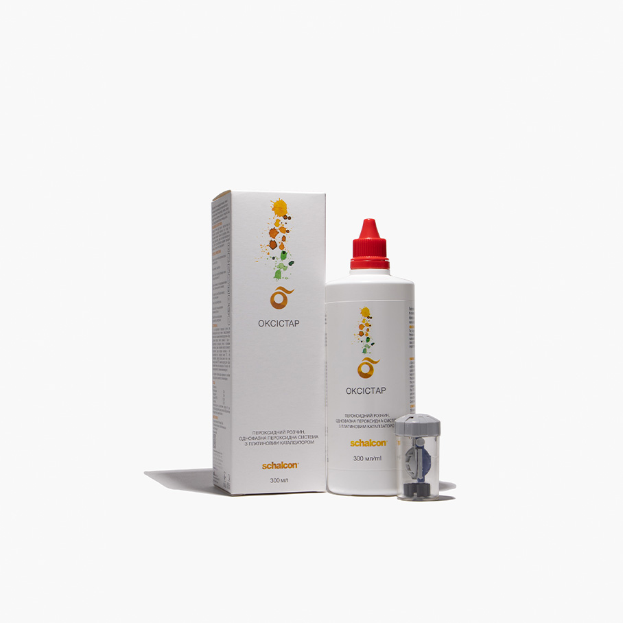 Розчин для контактних лінз ОКСІСТАР 300 ml-Фото-2 https://opticaluxor.ua