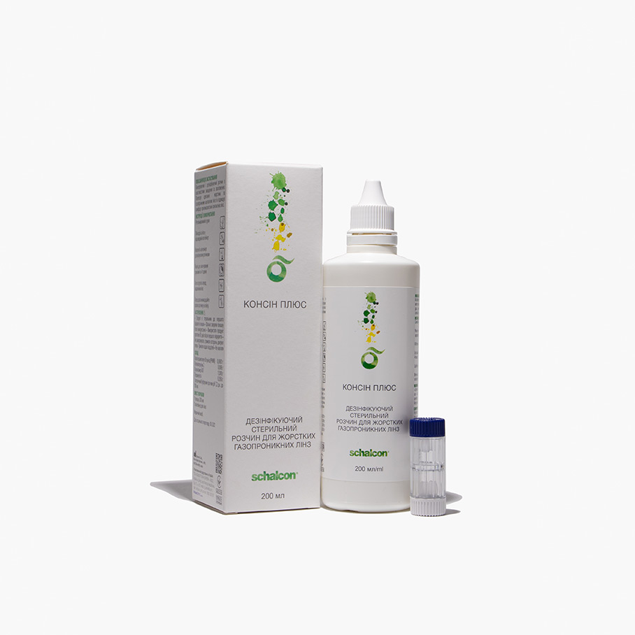 Раствор для контактных линз Consin Plus 200 ml