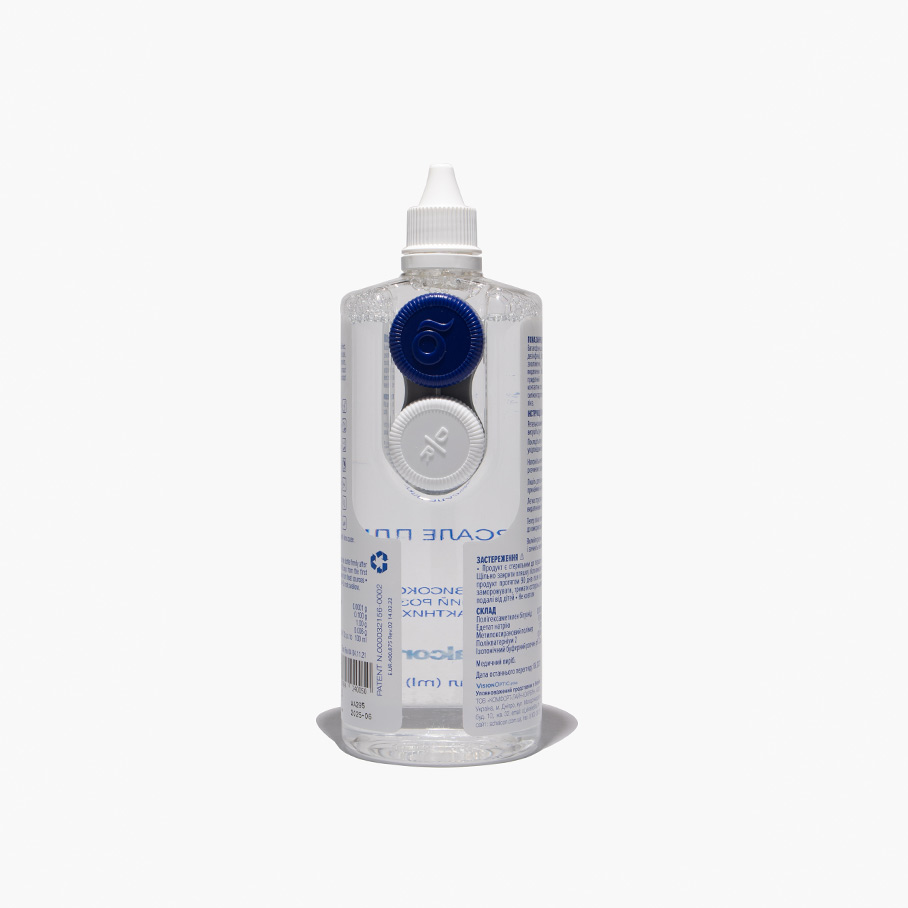 Раствор для контактных линз УНІВЕРСАЛЕ ПЛЮС 400 ml-Фото-2