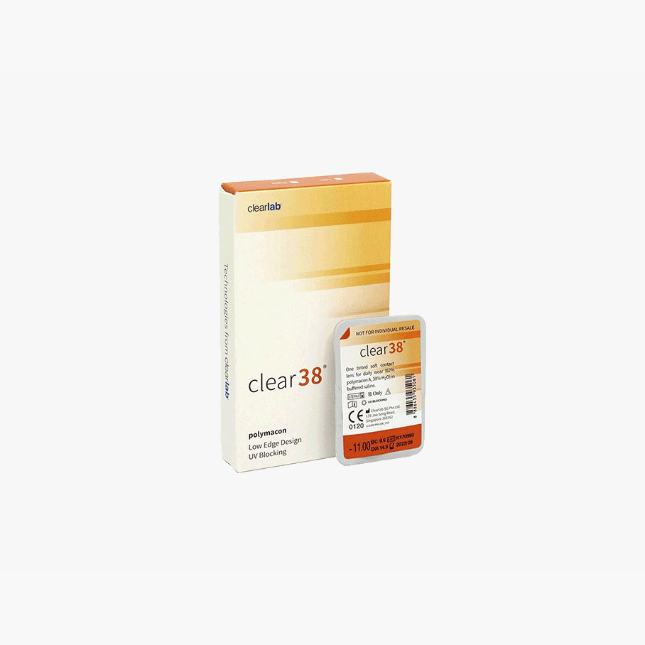 Контактні лінзи CLEAR 38 квартальні