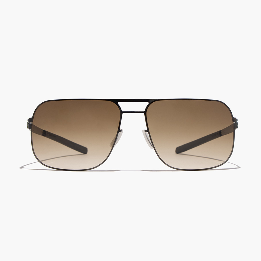 Сонцезахисні окуляри IC! BERLIN F10 WANSEE GUN-METAL BROWN gradient-Фото-1