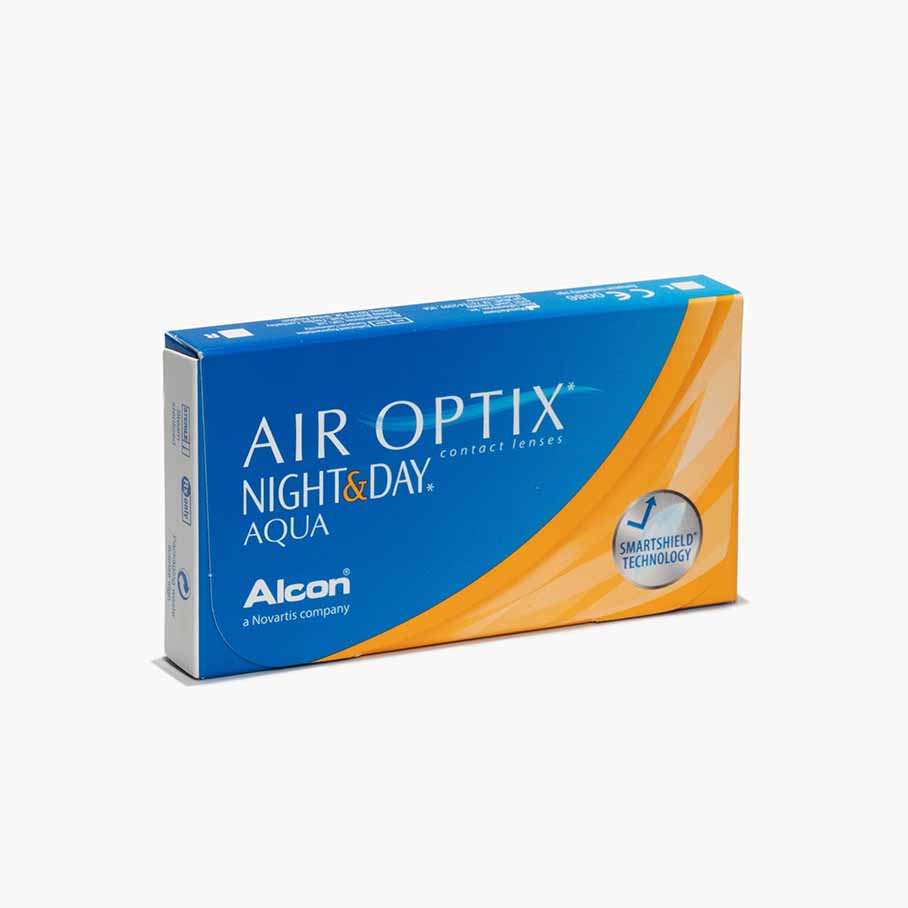 Контактні лінзи AIR OPTIX NIGHT&DAY AQUA місячні-Фото-1