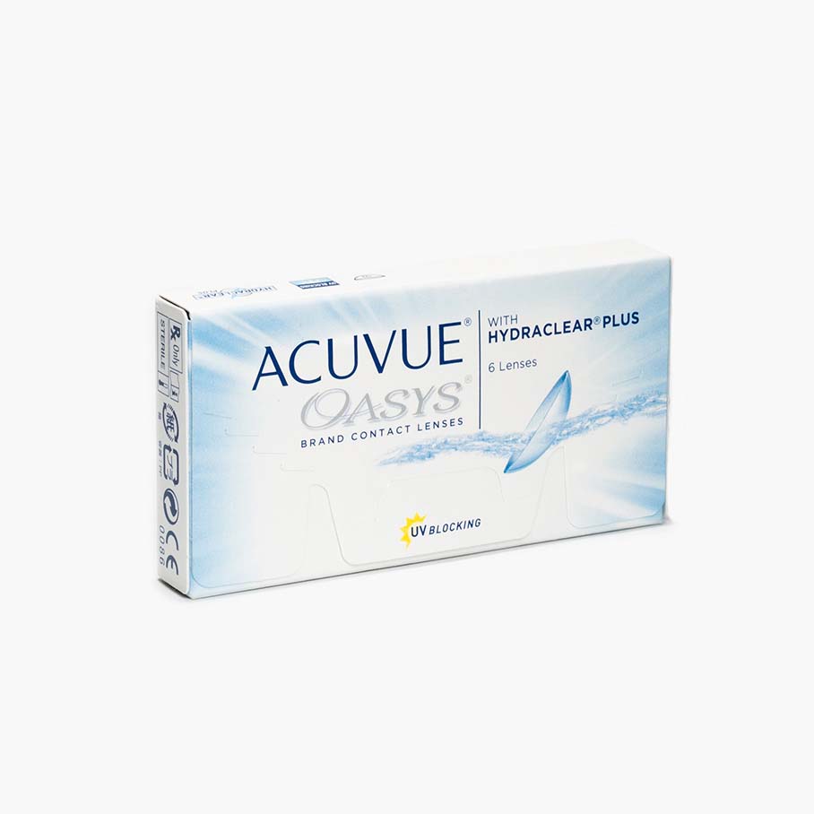 Контактні лінзи Acuvue Oasys with Hydraclear двотижневі
