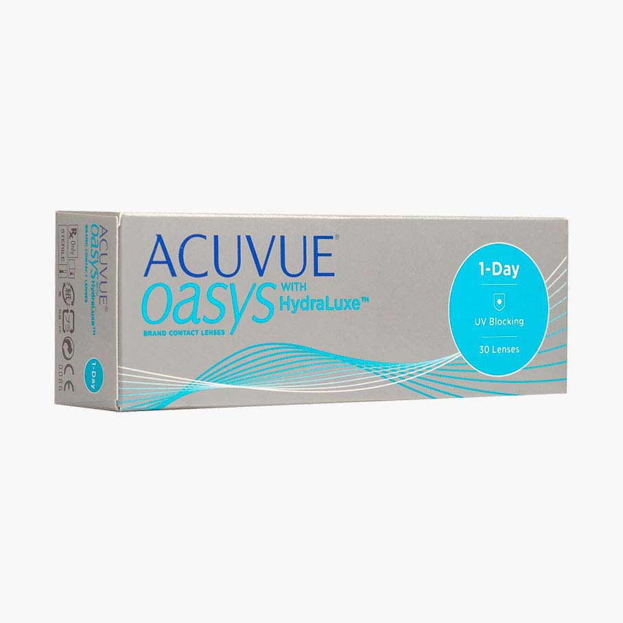 Контактні лінзи 1 Day Acuvue Oasys with HydraLuxe одноденні