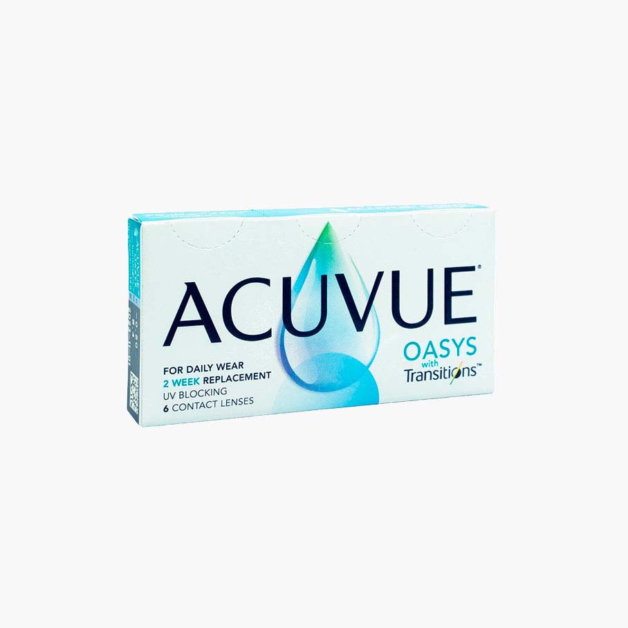 Контактні лінзи Acuvue Oasys Transitions двотижневі