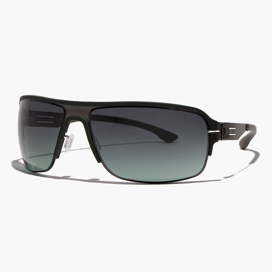Сонцезахисні окуляри IC! BERLIN Runway Dark-Green/Graphite black to green-Фото-2