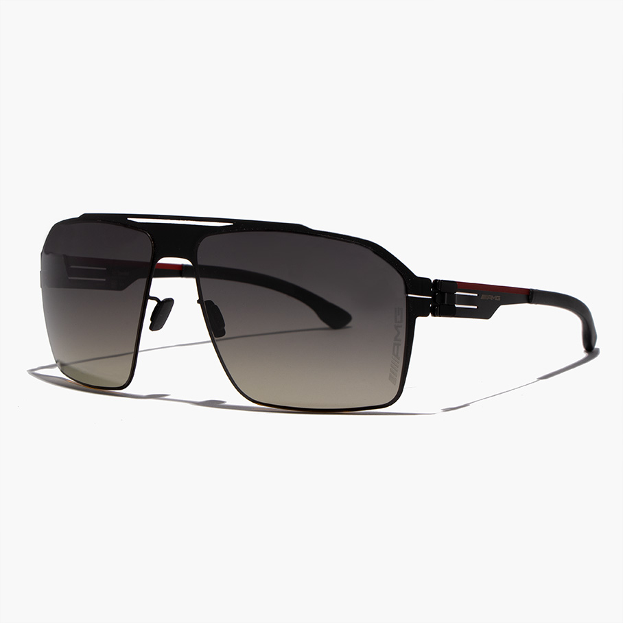 Сонцезахисні окуляри IC! BERLIN IC AMG 02 Black - Black to Grey Polarized-Фото-2