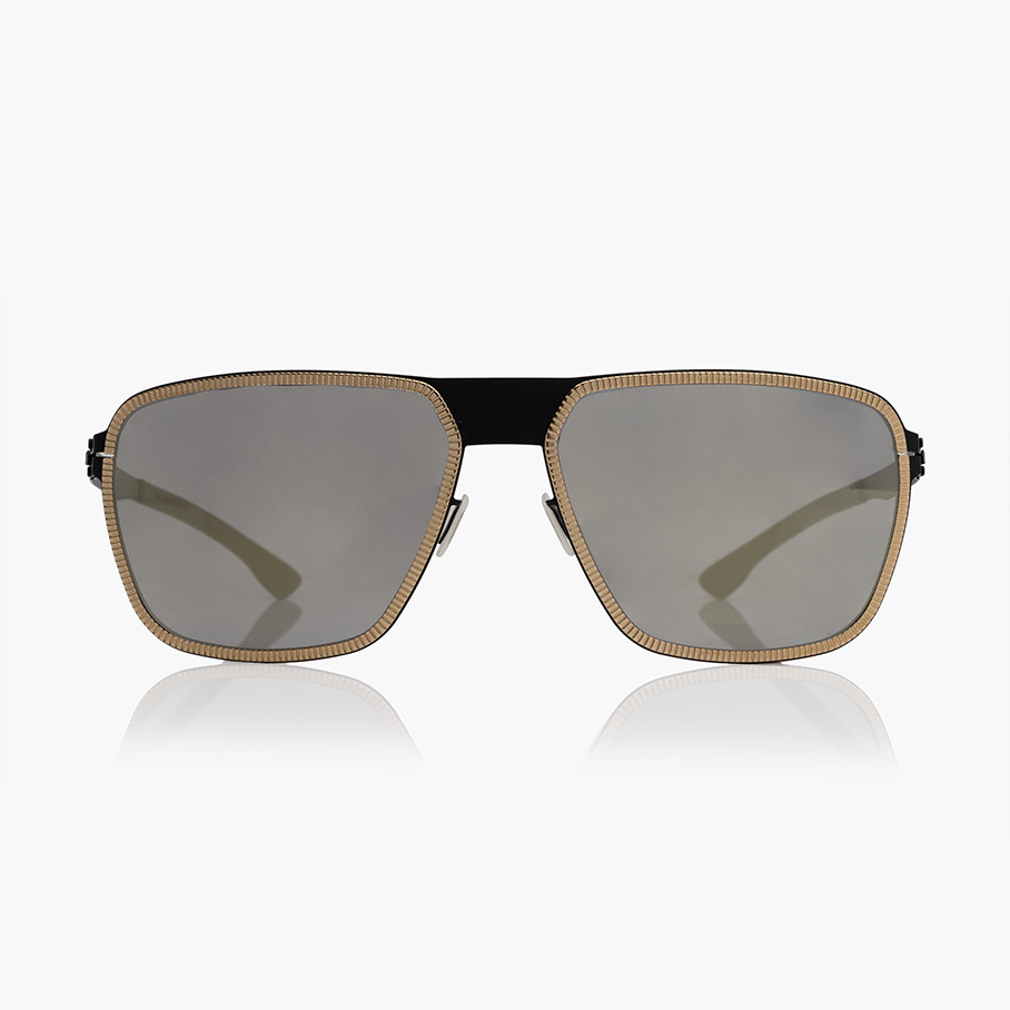 Сонцезахисні окуляри IC! BERLIN IC Molybdenum Rose-Gold/Black - Quicksilver-Фото-1