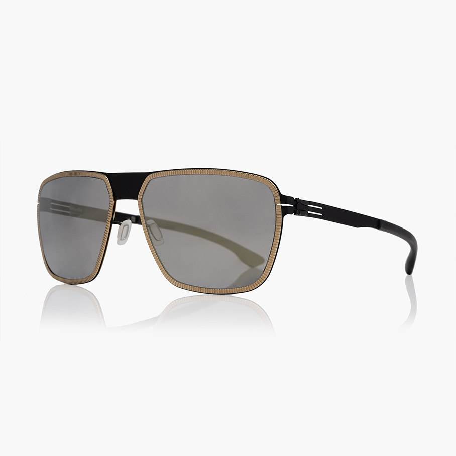 Сонцезахисні окуляри IC! BERLIN IC Molybdenum Rose-Gold/Black - Quicksilver-Фото-2