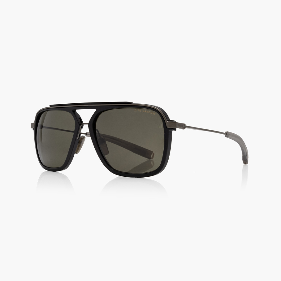 Солнцезащитные очки DITA Lancier DLS400-57-02-A Matte Black - Black Gun-Фото-2