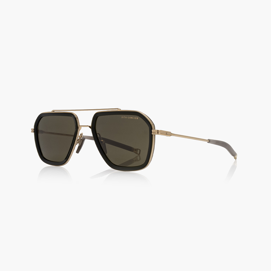 Солнцезащитные очки DITA Lancier DLS433-A-03 Gold Sand - Green-Фото-1 https://opticaluxor.ua