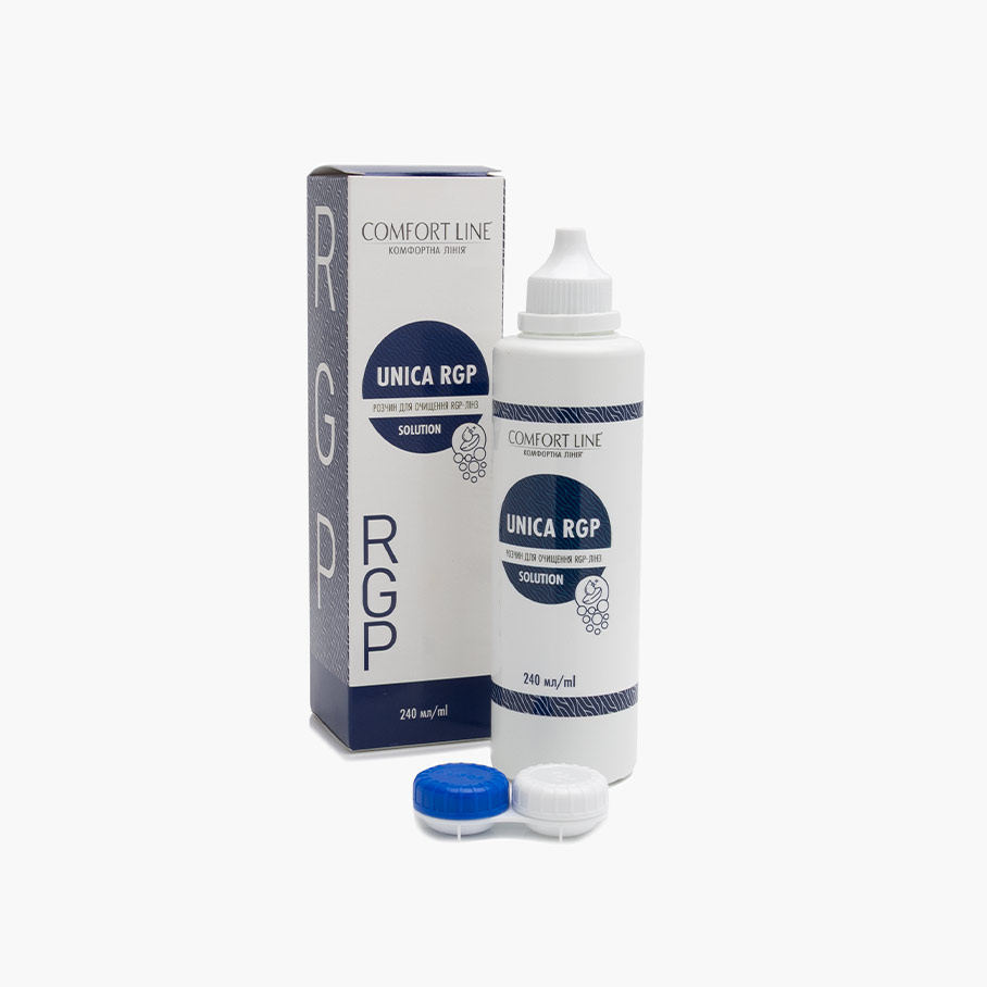 Раствор для контактных линз Comfort Line Unica RGP 240 ml-Фото-1